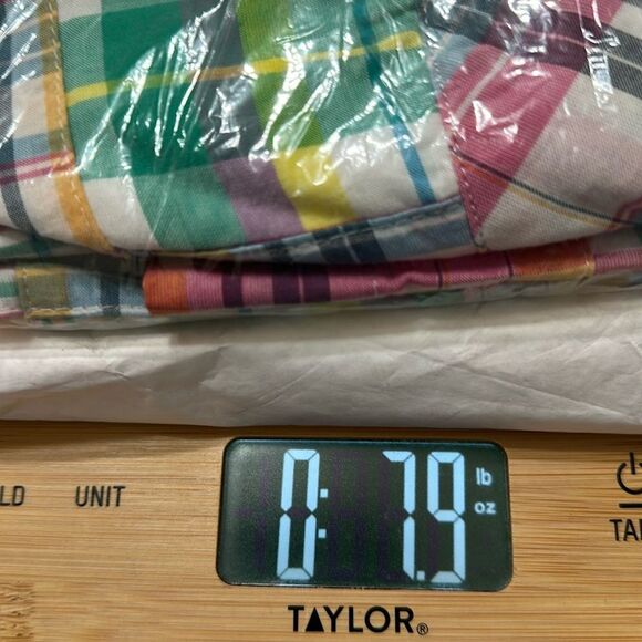 NWOT TALBOTS MULTI COLOR MADRAS PATCHWORK PENCIL SKIRT‎ 2 BOHO CHIC CONTEMPORARY - Picture 13 of 14